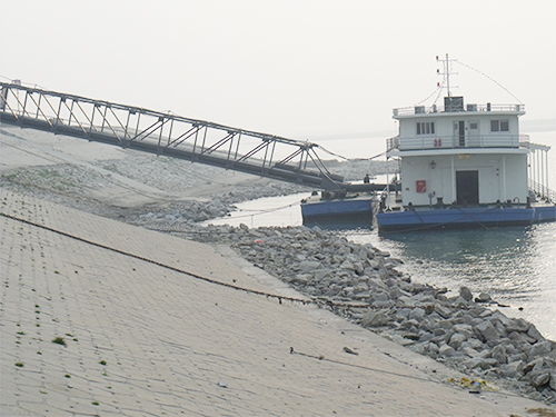 安全飲水取水泵船